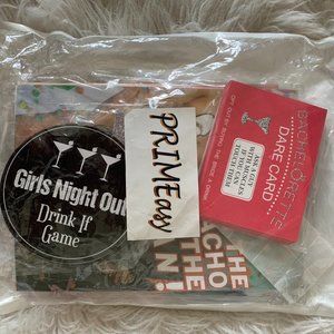 Bachelorette Party Game Poster Cards